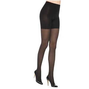 Brand New Love Your Assets Women's Size 2 Black Tight Textured Wish Bone